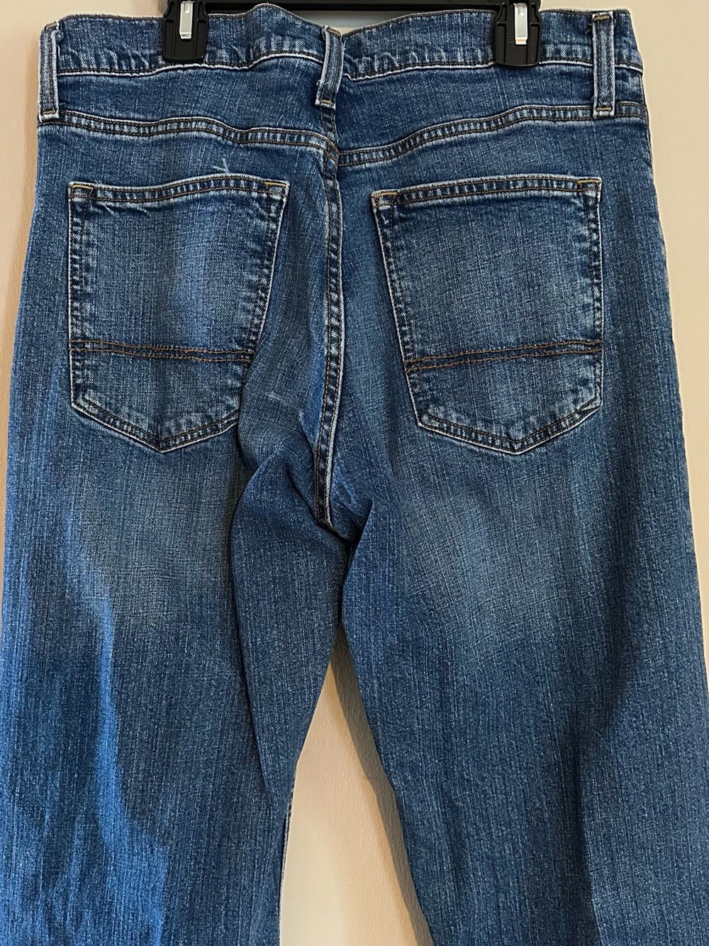Arizona Jeans Men’s 32x34 Flex Relaxed Straight Leg Blue Denim Jeans - Picture 5 of 7